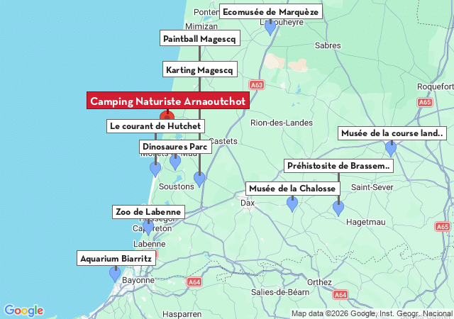 Carte des villes à visiter