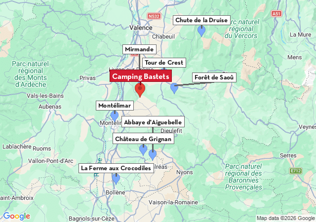 Carte des villes &agrave; visiter