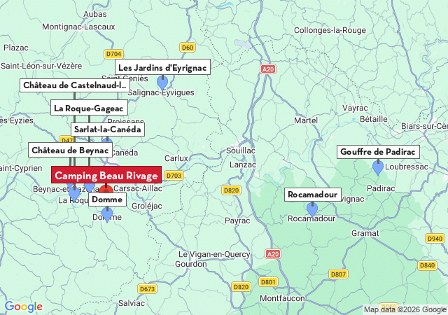 Carte des villes &agrave; visiter