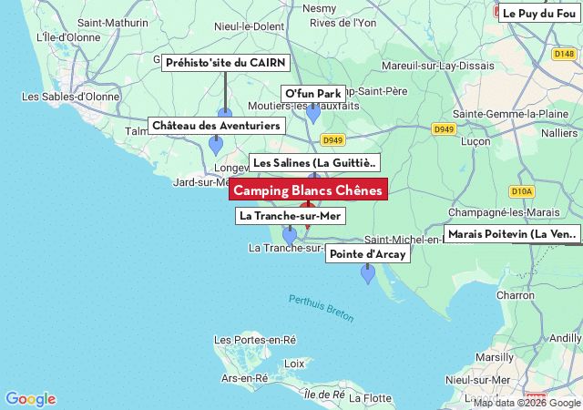 Carte des villes &agrave; visiter