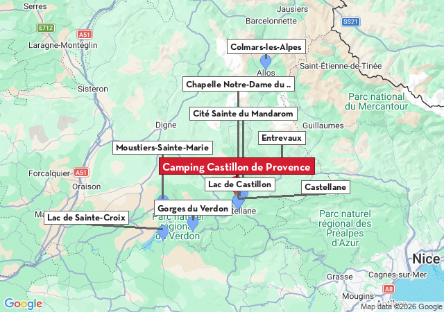 Carte des villes &agrave; visiter