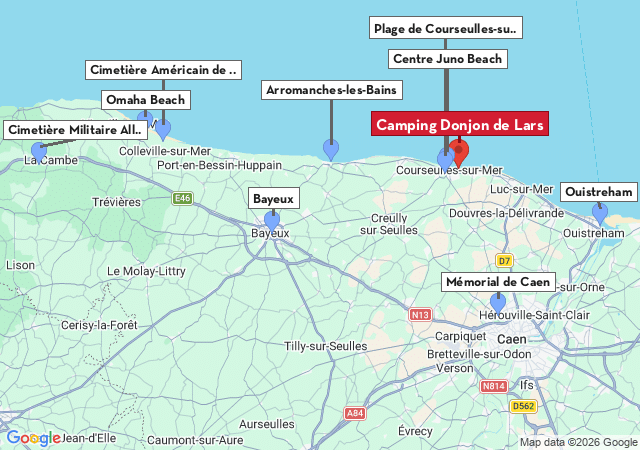 Carte des villes &agrave; visiter