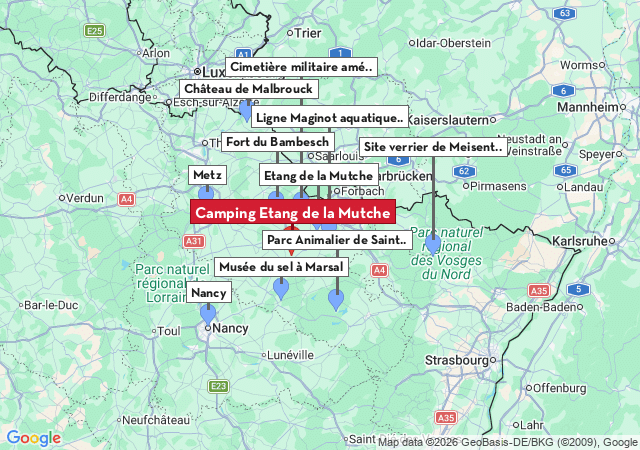 Carte des villes &agrave; visiter