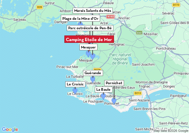 Carte des villes &agrave; visiter