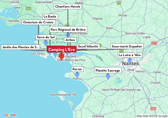 Carte des villes &agrave; visiter