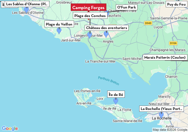 Carte des villes &agrave; visiter