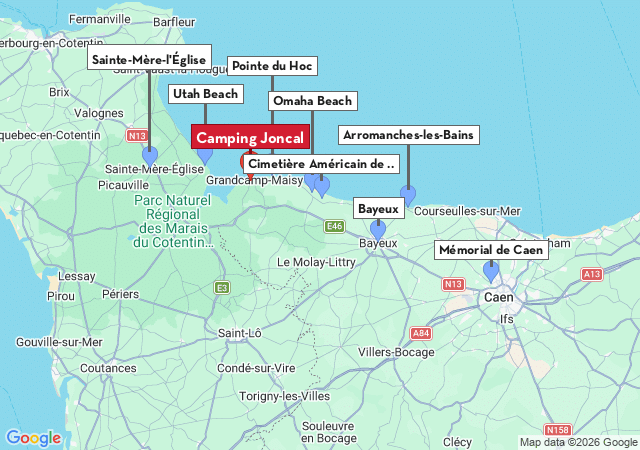 Carte des villes &agrave; visiter