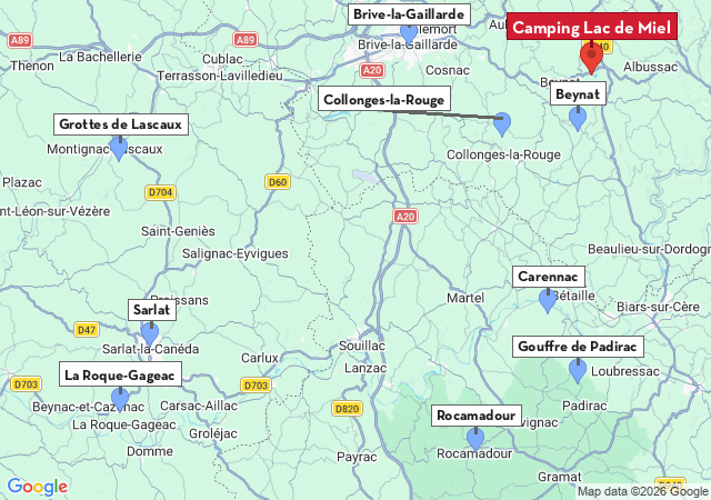 Carte des villes &agrave; visiter