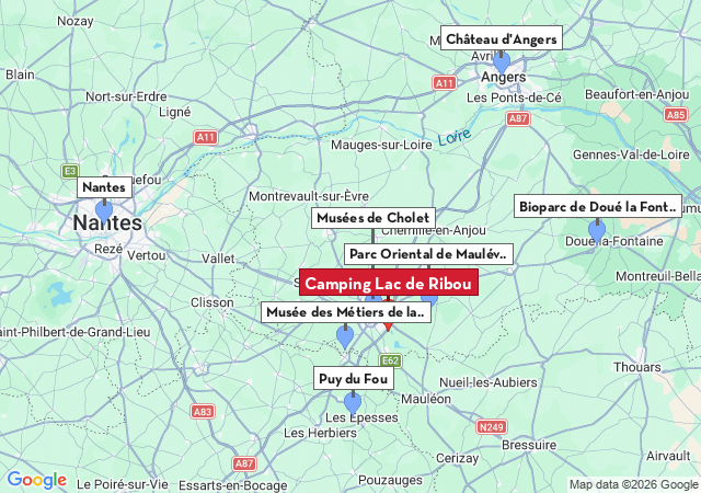 Carte des villes &agrave; visiter