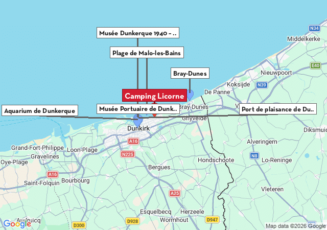 Carte des villes &agrave; visiter