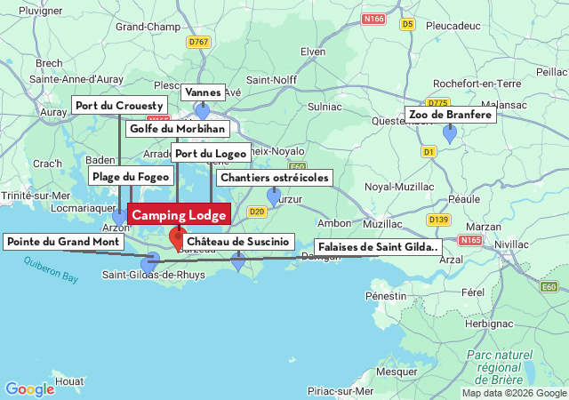 Carte des villes &agrave; visiter