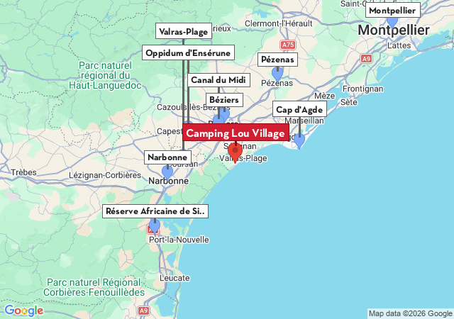 Carte des villes &agrave; visiter