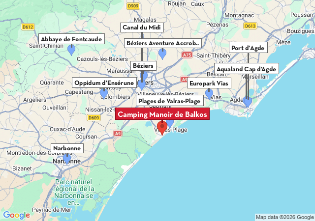 Carte des villes à visiter