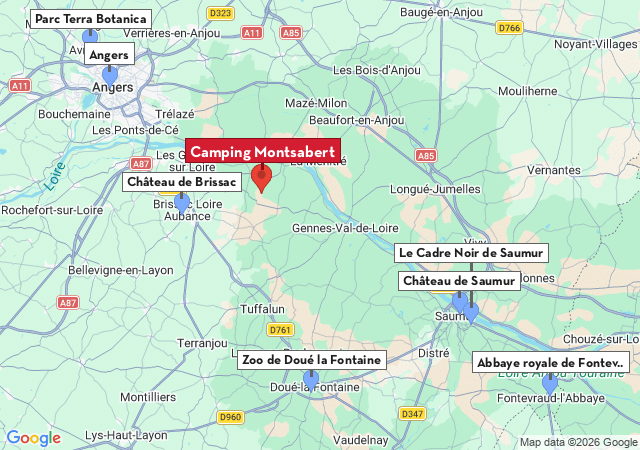 Carte des villes à visiter