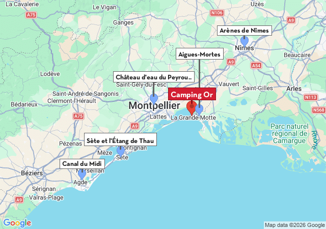 Carte des villes &agrave; visiter