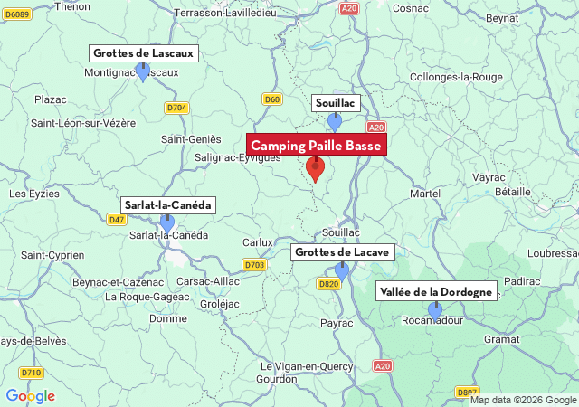 Carte des villes &agrave; visiter