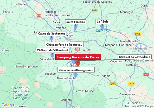 Carte des villes &agrave; visiter