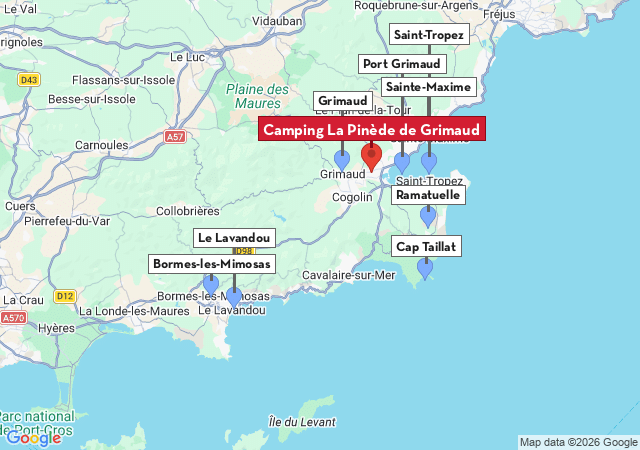 Carte des villes &agrave; visiter