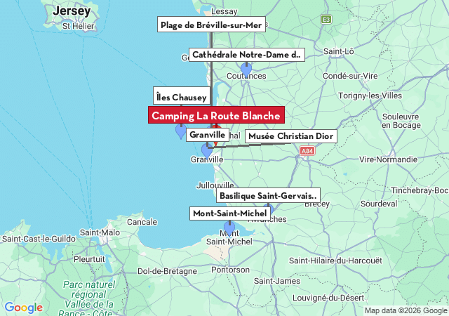 Carte des villes à visiter