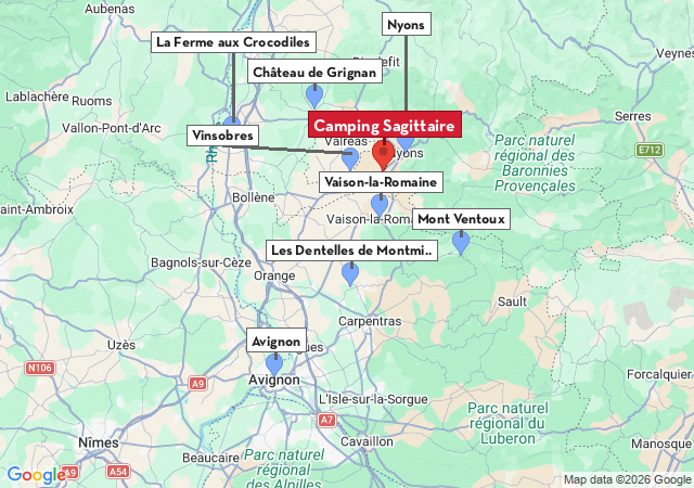 Carte des villes &agrave; visiter