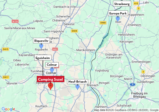 Carte des villes &agrave; visiter