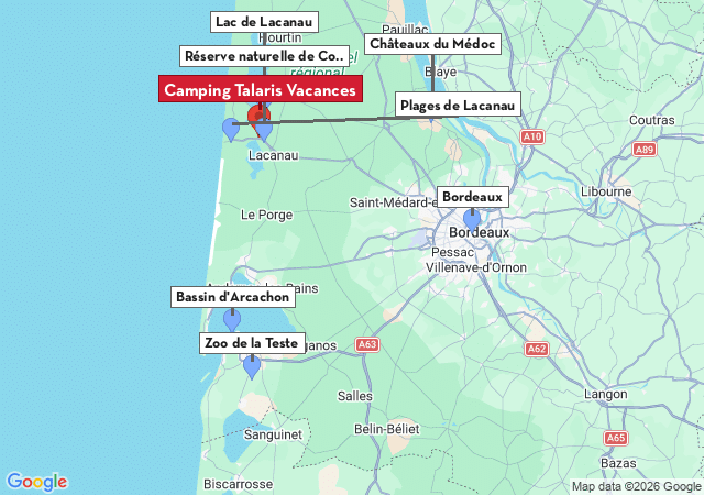 Carte des villes &agrave; visiter