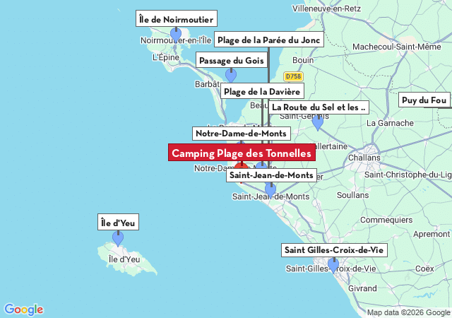 Carte des villes &agrave; visiter