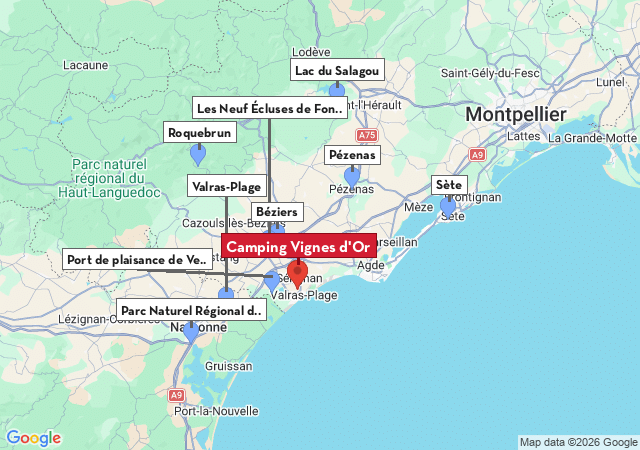 Carte des villes &agrave; visiter