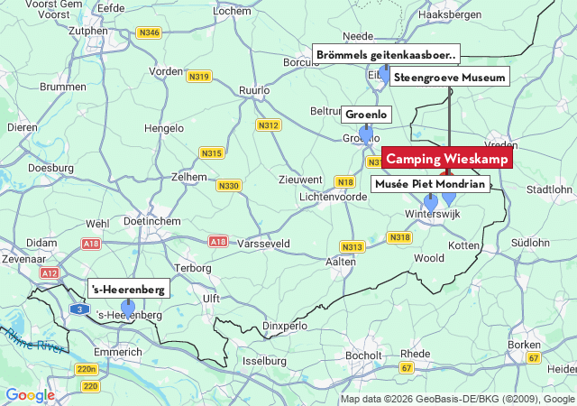 Carte des villes &agrave; visiter