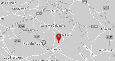 carte Camping breteche