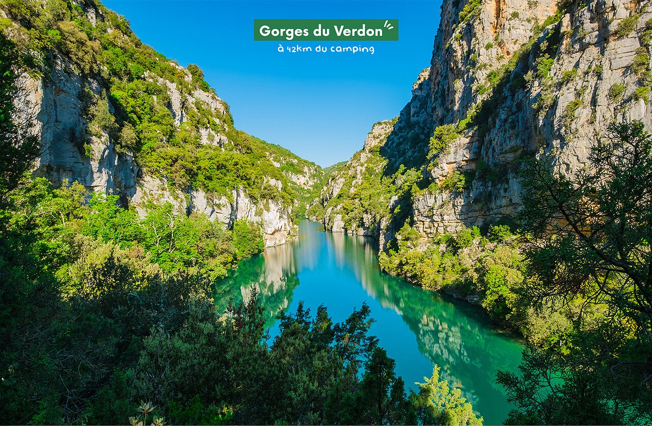 Gorges du Verdon, canyon spectaculaire avec rivi�re turquoise, Provence-Alpes-C�te d'Azur.