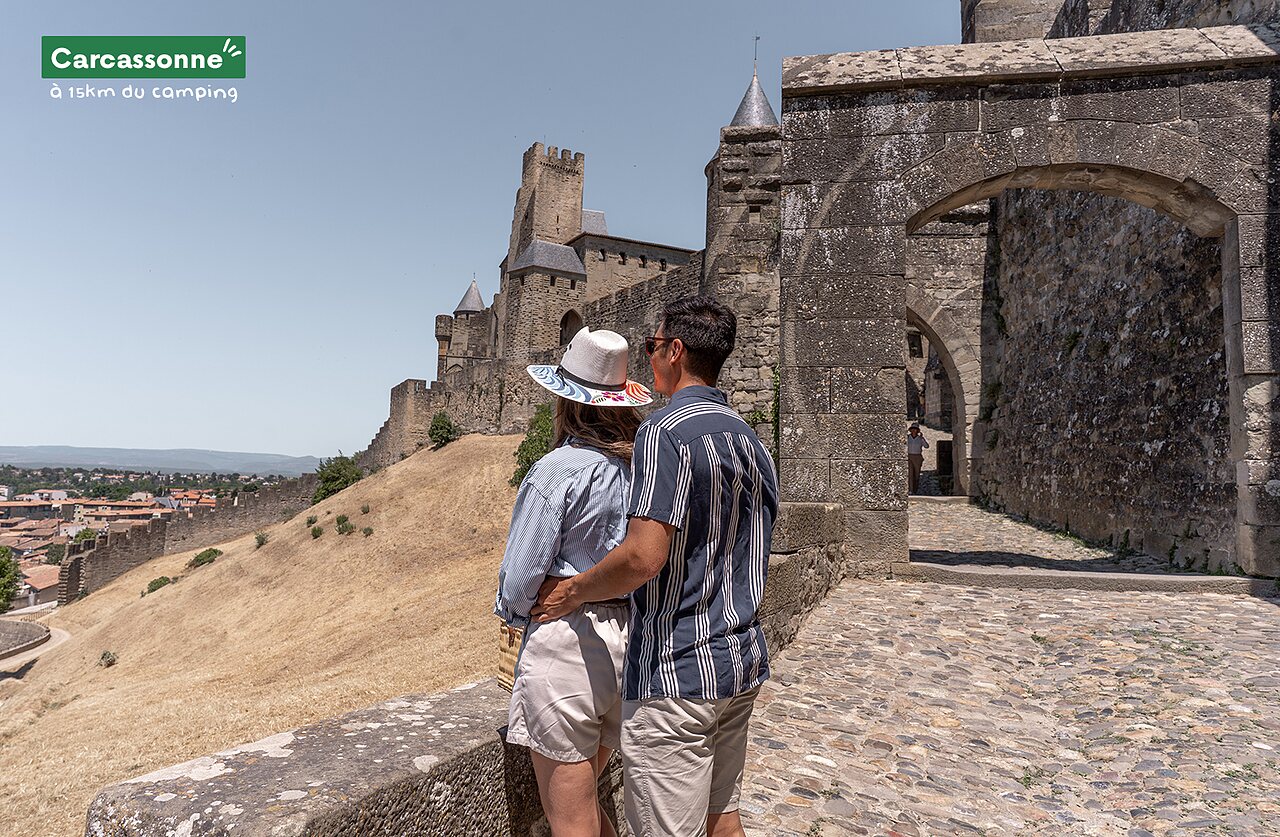 Cit� m�di�vale de Carcassonne, site historique majeur en Occitanie, � visiter.