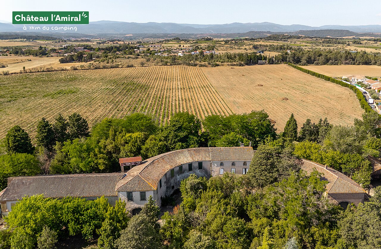 Ch�teau l'Amiral, un domaine historique � visiter pr�s de Rustiques (11).