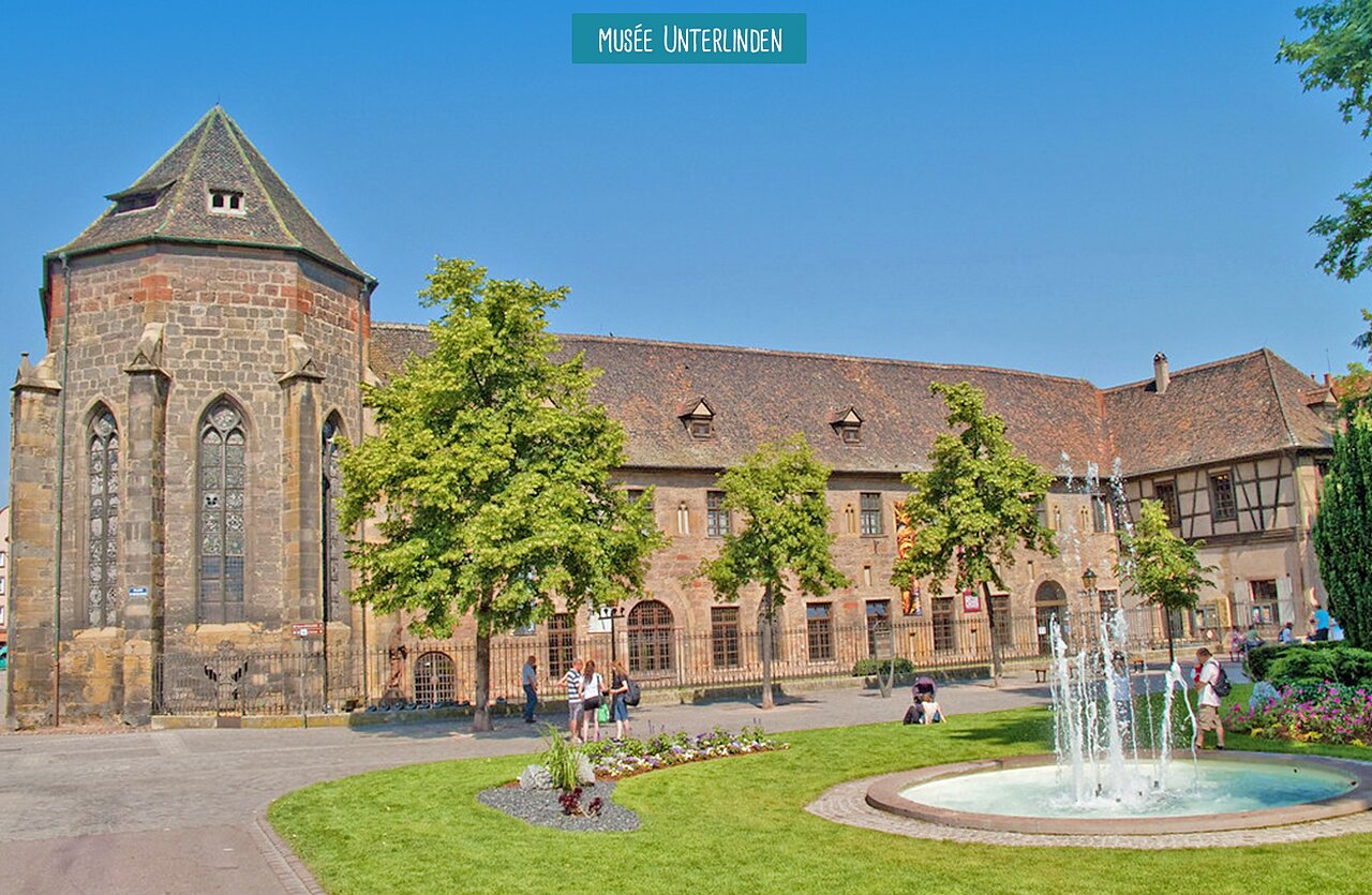 Mus�e Unterlinden, un site culturel et historique � visiter � Colmar, Alsace.