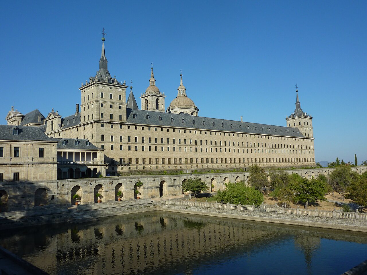 Monast�re royal de San Lorenzo de El Escorial, site historique pr�s de Madrid.