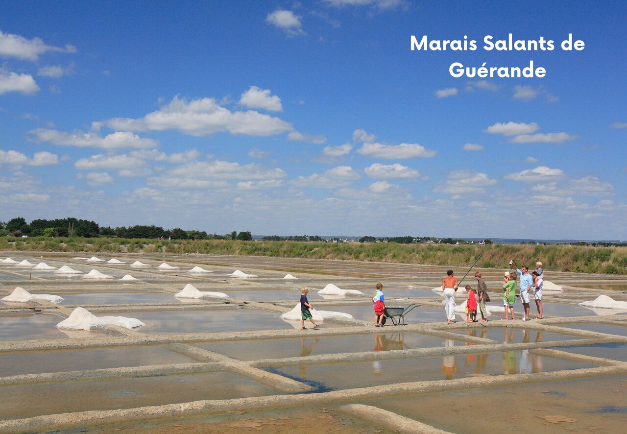 Marais Salants de Gu�rande, lieu touristique � visiter pr�s d'Asserac.