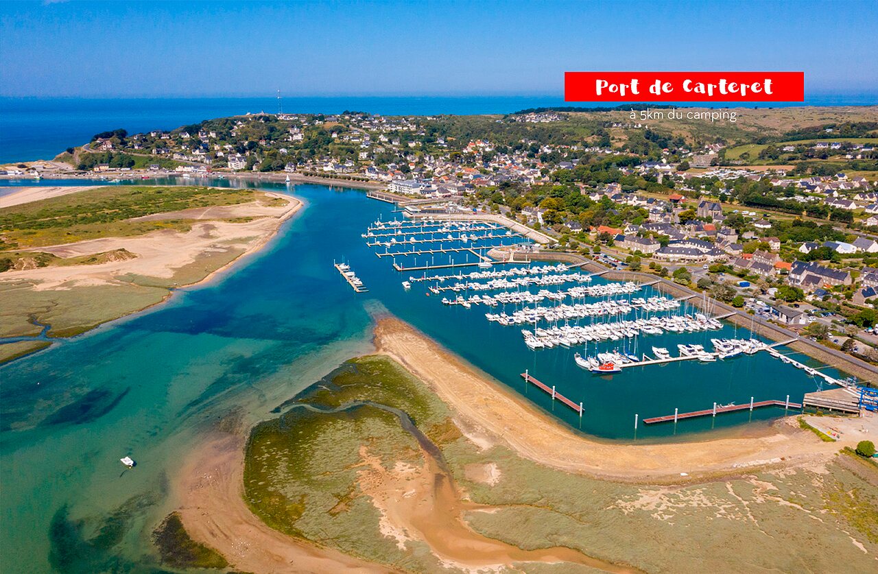Port de Carteret, marina et ville c�ti�re � visiter pr�s du camping.