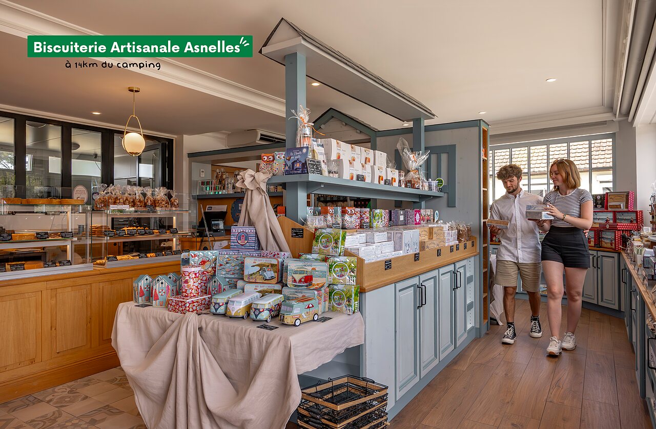 Biscuiterie Artisanale Asnelles, un lieu gourmand � visiter pr�s de Berni�res-sur-Mer.