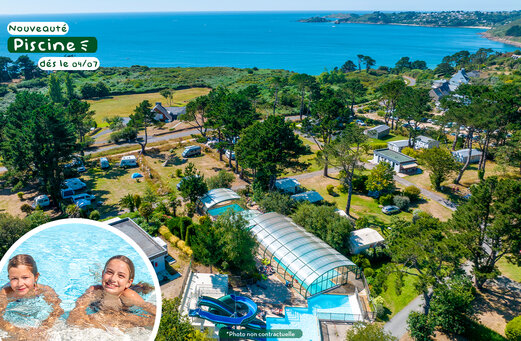 Camping Les plages de Beg L�guer, Bretagne