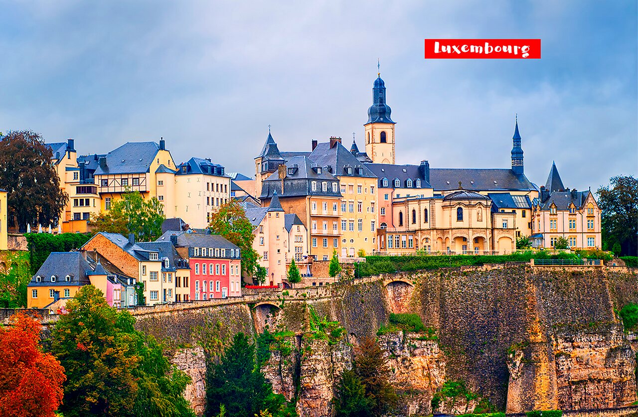 Ville de Luxembourg, capitale du Grand-Duch�, avec ses b�timents historiques.
