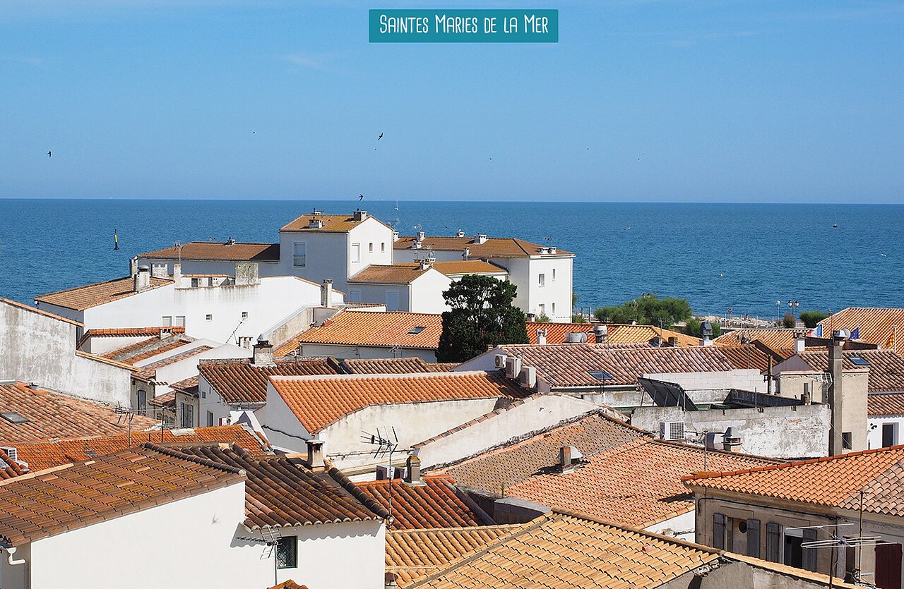 Village c�tier de Saintes Maries de la Mer, destination � d�couvrir pr�s du camping.