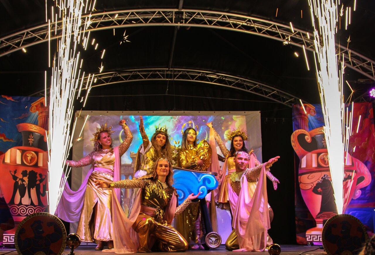 Animation spectacle au camping CAPFUN Parc et Plage � Hy�res les Palmiers (83).