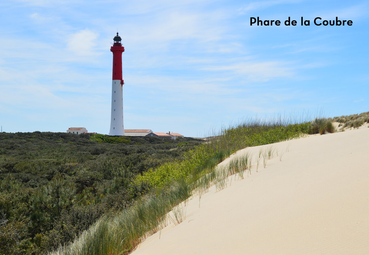 Phare de la Coubre, un monument embl�matique � visiter pr�s de Breuillet (17).