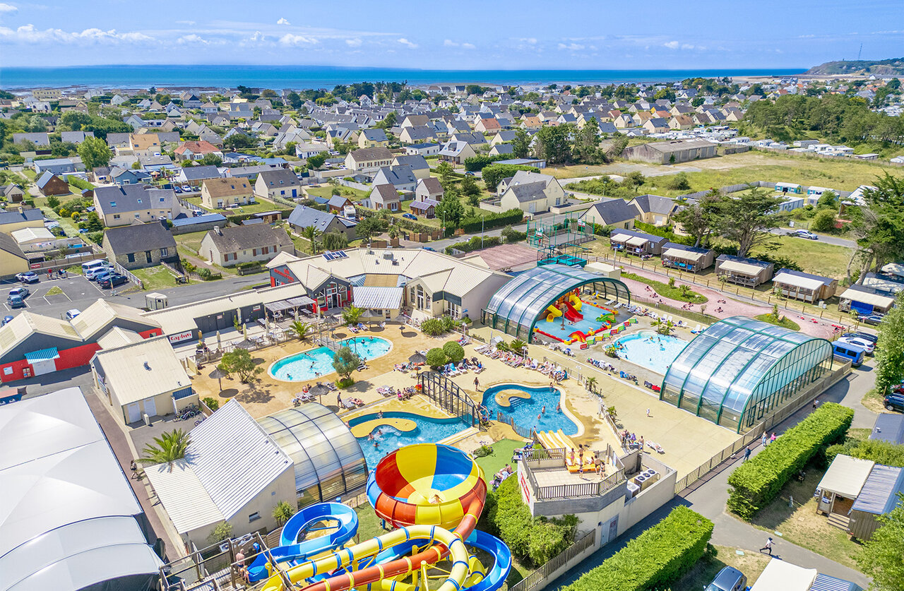 Parc aquatique, toboggans, piscines au CAPFUN Vikings Saint Jean de la Rivi�re.