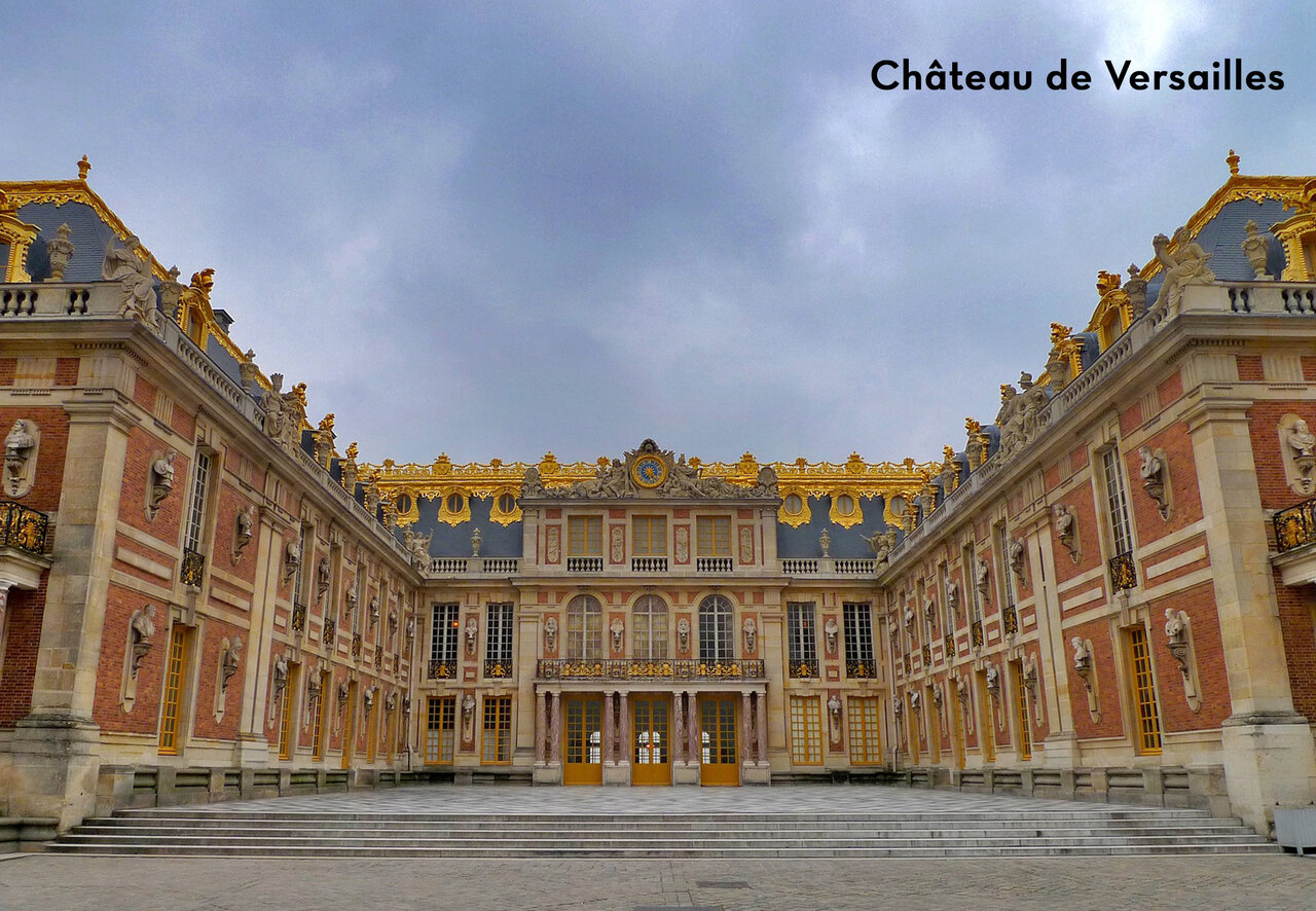 Ch�teau de Versailles, monument historique pr�s de Paris, � visiter en �le-de-France.