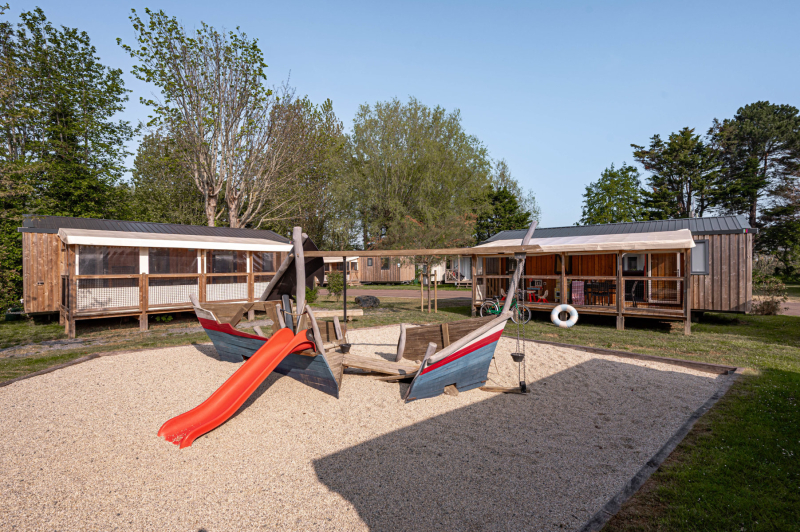 Resort Tip Top TV 6/8 pers Placette au Camping Havre de Bernières