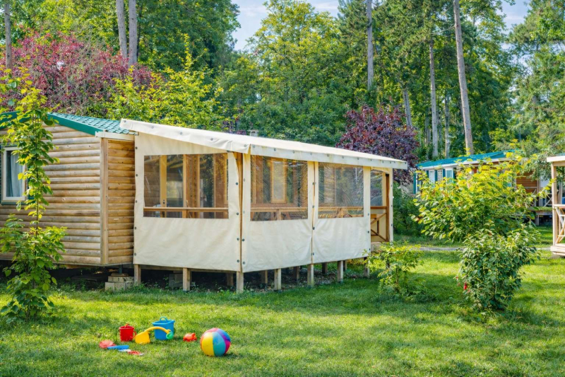 Resort Tip Top Tv 6/8 pers au Camping Havre de Bernières