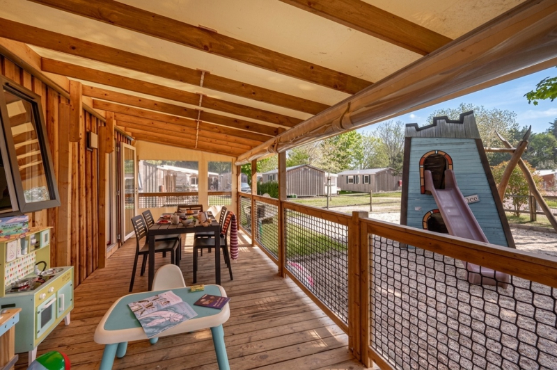 Kids Tip Top TV Placette 5 pers au Camping Havre de Bernières